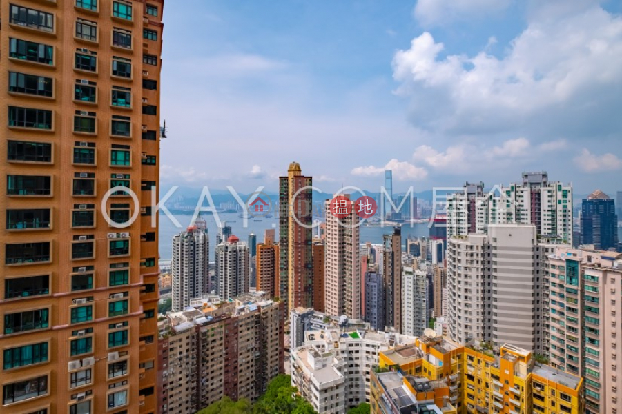 HK$ 53,000/ month, Realty Gardens, Western District, Efficient 3 bed on high floor with sea views & balcony | Rental