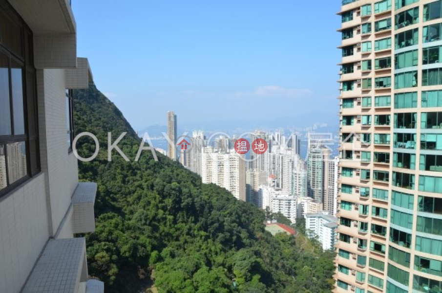 Lovely 4 bed on high floor with harbour views & balcony | Rental, 1A Tregunter Path | Central District | Hong Kong, Rental HK$ 90,000/ month