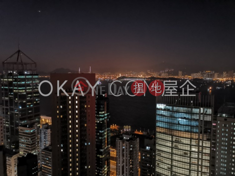 Unique 2 bedroom on high floor with balcony | For Sale | One Pacific Heights 盈峰一號 _0