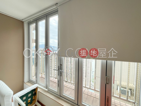 Efficient 2 bedroom on high floor with harbour views | For Sale | Harbour Heights 海峰園 _0