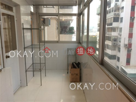 Stylish 3 bedroom with balcony | Rental, Cleveland Mansion 加甯大廈 | Wan Chai District (OKAY-R52836)_0