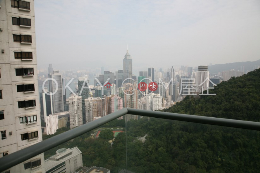 Property Search Hong Kong | OneDay | Residential Rental Listings Exquisite 4 bed on high floor with balcony & parking | Rental