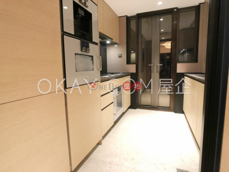 HK$ 55,000/ month | Arezzo, Western District | Lovely 3 bed on high floor with harbour views & balcony | Rental