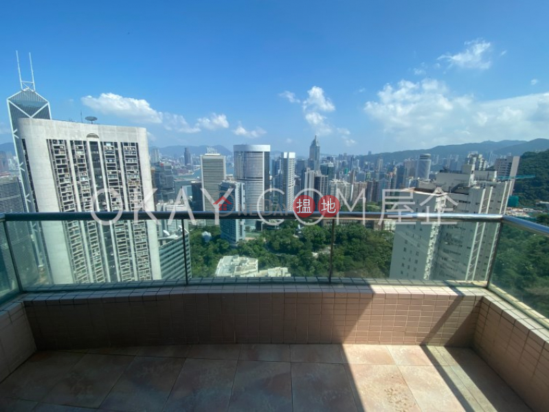 Unique 4 bed on high floor with harbour views & balcony | Rental, 2 Bowen Road | Central District | Hong Kong | Rental HK$ 120,000/ month