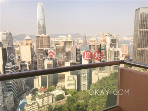 Exquisite 3 bed on high floor with balcony & parking | Rental | The Albany 雅賓利大廈 _0