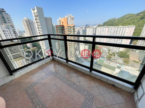 Efficient 3 bed on high floor with balcony & parking | Rental | Dragon Garden 龍園 _0