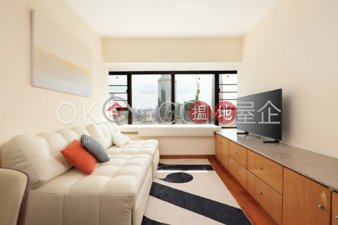 Elegant 3 bedroom on high floor with harbour views | Rental | Honor Villa 翰庭軒 _0