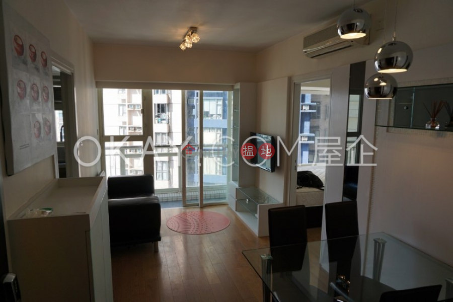 HK$ 10.5M Centrestage | Central District | Nicely kept 1 bedroom on high floor with balcony | For Sale