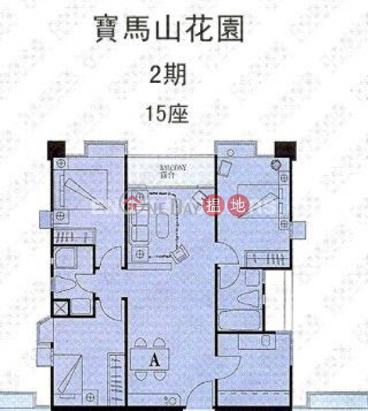 HK$ 40,000/ 月-寶馬山花園|東區寶馬山三房兩廳筍盤出租|住宅單位