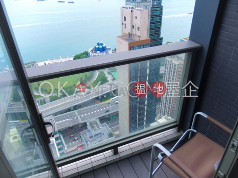 Elegant 2 bed on high floor with harbour views | Rental | SOHO 189 西浦 _0