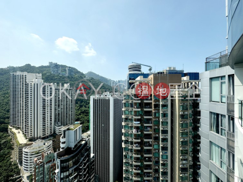 Charming 1 bedroom on high floor with balcony | For Sale | One Wan Chai 壹環 _0