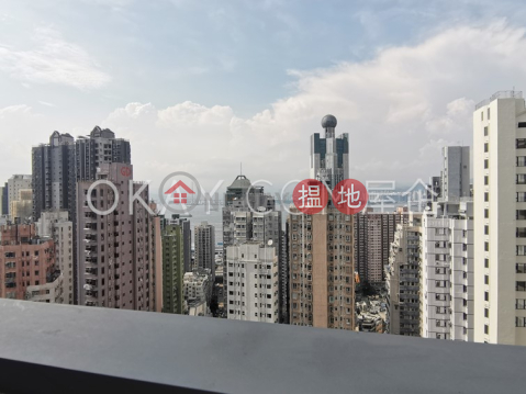 Luxurious 1 bedroom with harbour views & balcony | Rental | The Summa 高士台 _0