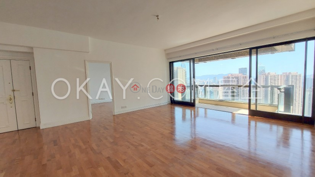 Unique 3 bedroom with harbour views, balcony | Rental | 12 Tregunter Path | Central District Hong Kong | Rental | HK$ 100,000/ month