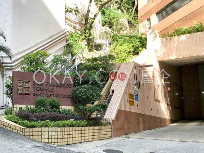 HK$ 42,000/ month San Francisco Towers | Wan Chai District, Elegant 2 bedroom on high floor with balcony & parking | Rental