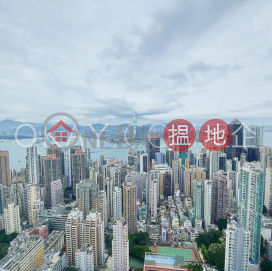 Charming 3 bedroom on high floor with harbour views | Rental | 80 Robinson Road 羅便臣道80號 _0