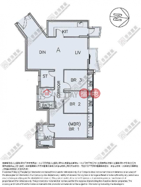 3-bedroom (1 ensuite) apartment with balcony and an open view, 9 Austin Road West | Yau Tsim Mong | Hong Kong | Sales, HK$ 26.8M
