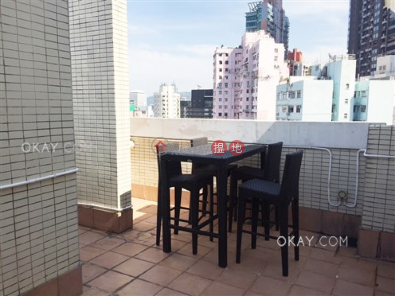 Stylish 2 bed on high floor with sea views & rooftop | Rental | 8 U Lam Terrace | Central District Hong Kong, Rental | HK$ 46,000/ month