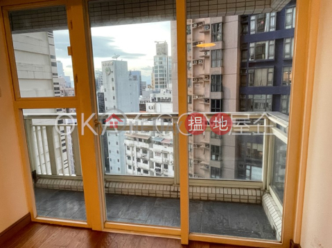 Lovely 1 bedroom with balcony | For Sale, Centrestage 聚賢居 | Central District (OKAY-S68936)_0