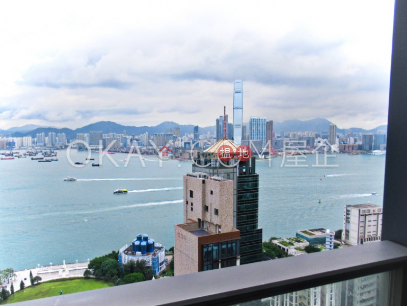 Elegant 2 bed on high floor with harbour views | Rental | SOHO 189 西浦 Rental Listings
