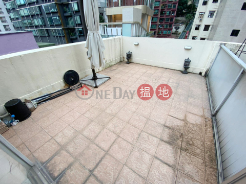 Good Condition Studio Flat with Roof in Caine Road. | Ichang House 宜昌樓 _0