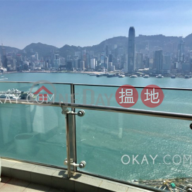 Rare 3 bed on high floor with harbour views & balcony | Rental | The Harbourside Tower 2 君臨天下2座 _0