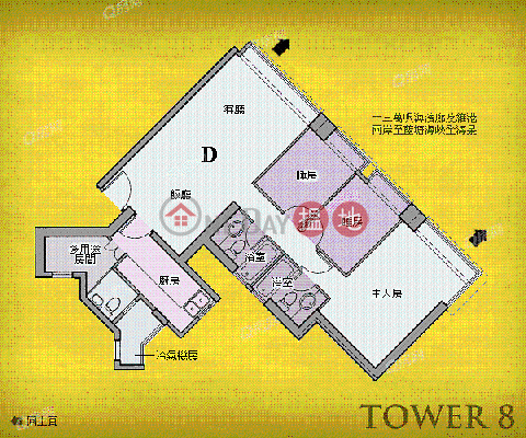 Tower 8 Island Resort | 3 bedroom Low Floor Flat for Sale|Tower 8 Island Resort(Tower 8 Island Resort)Sales Listings (QFANG-S96323)_0