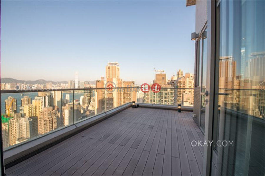 Property Search Hong Kong | OneDay | Residential | Rental Listings | Beautiful penthouse with harbour views, terrace | Rental