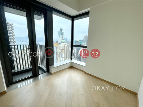 Stylish 2 bedroom on high floor with balcony | Rental | Novum West Tower 1 翰林峰1座 _0