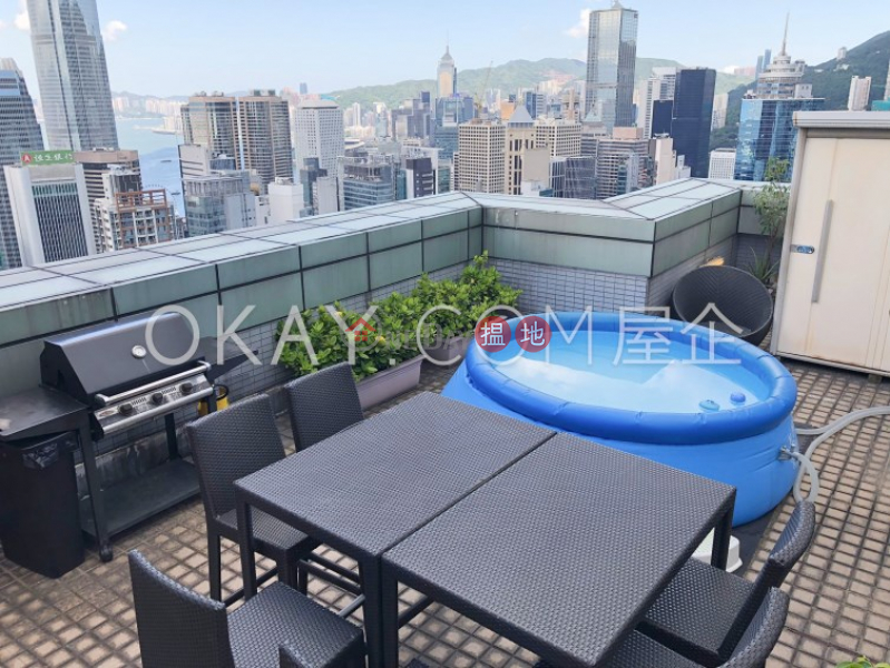 Exquisite penthouse with harbour views & rooftop | Rental | Casa Bella 寶華軒 Rental Listings