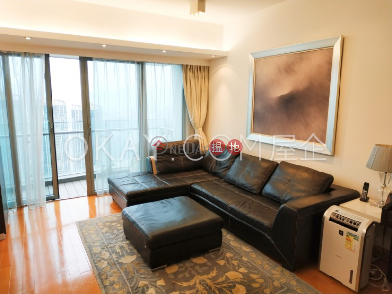 Stylish 3 bed on high floor with sea views & balcony | Rental | The Harbourside Tower 3 君臨天下3座 Rental Listings
