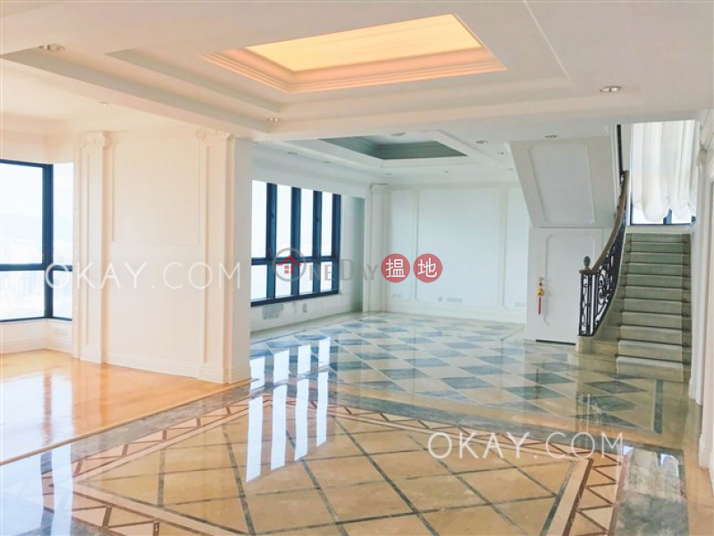 Stylish 4 bed on high floor with sea views & terrace | Rental 17-23 Old Peak Road | Central District | Hong Kong | Rental, HK$ 320,000/ month