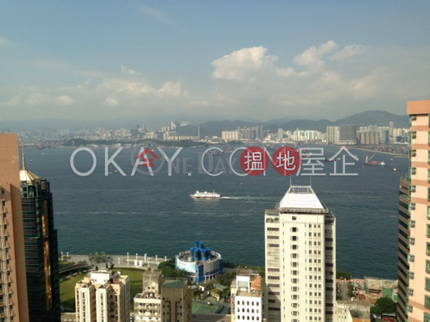 Popular 3 bed on high floor with sea views & balcony | For Sale | One Pacific Heights 盈峰一號 _0