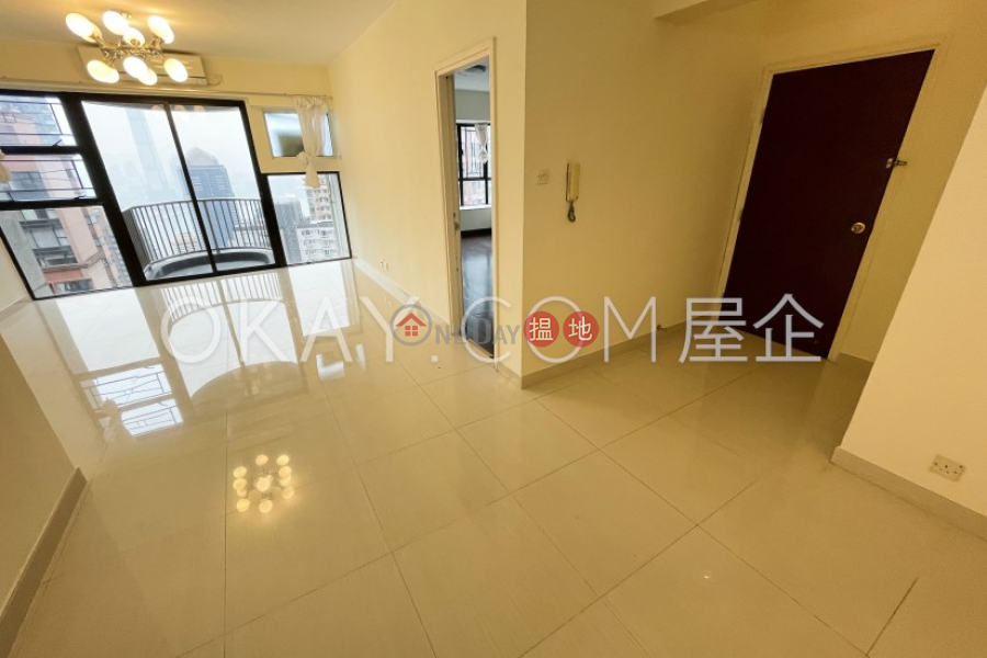 Elegant 3 bed on high floor with sea views & balcony | Rental | Elegant Terrace Tower 2 慧明苑2座 Rental Listings