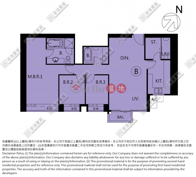 凱旋門原則3房套房單位（2房套房+保姆房）|凱旋門朝日閣(1A座)(The Arch Sun Tower (Tower 1A))出售樓盤 (A8203855)