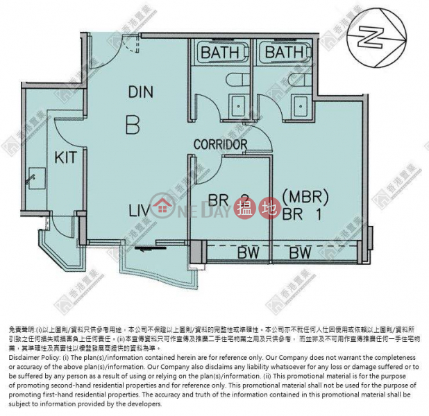 grand austin 2房 1 套|油尖旺Grand Austin 5A座(Grand Austin Tower 5A)出售樓盤 (A4555883)