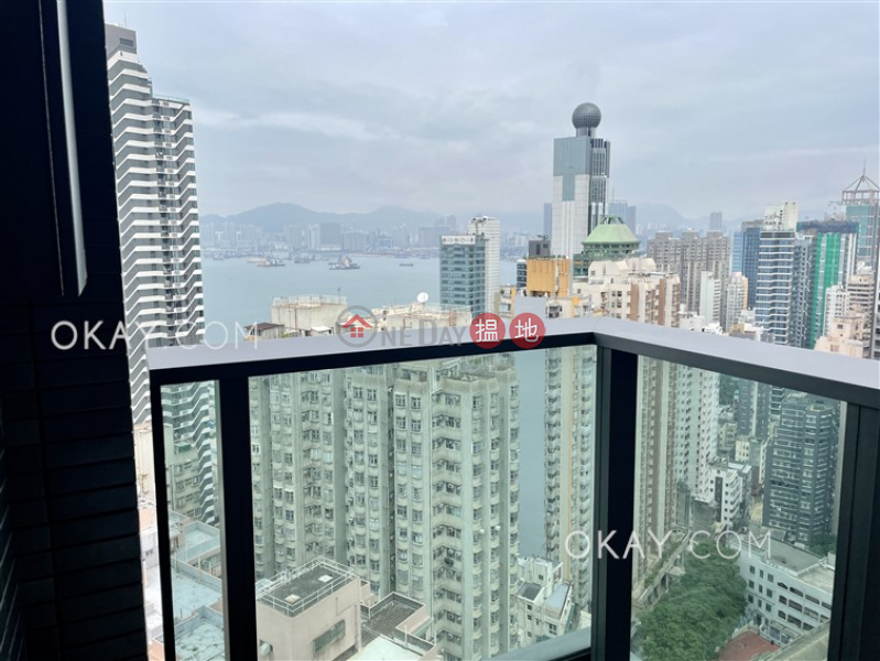 Stylish 2 bedroom on high floor with balcony | Rental 460 Queens Road West | Western District | Hong Kong | Rental HK$ 32,000/ month