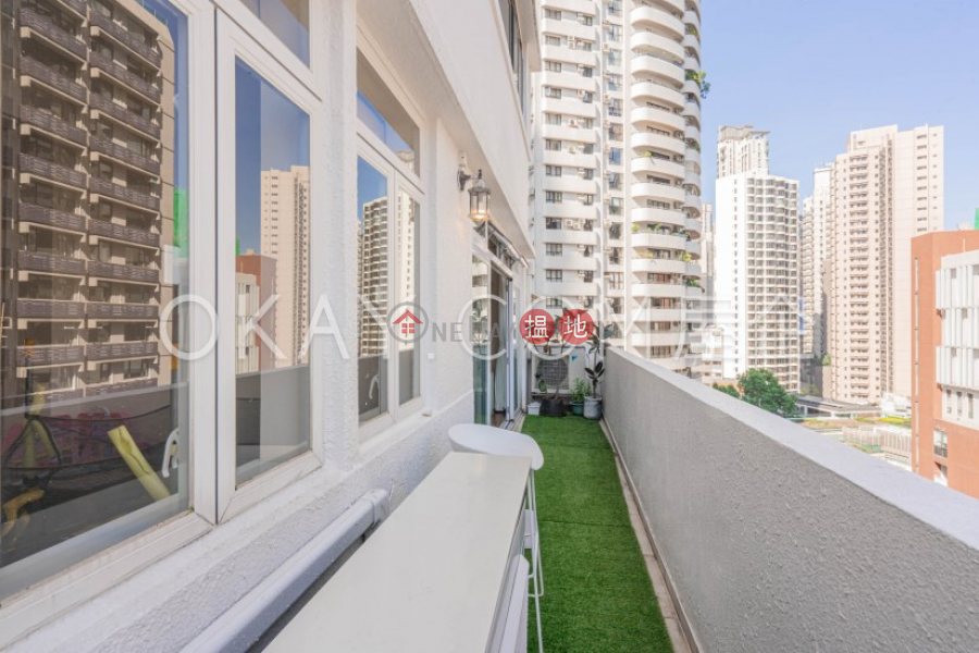 Efficient 3 bedroom on high floor with balcony | For Sale | Bayview Mansion 樂觀大廈 Sales Listings