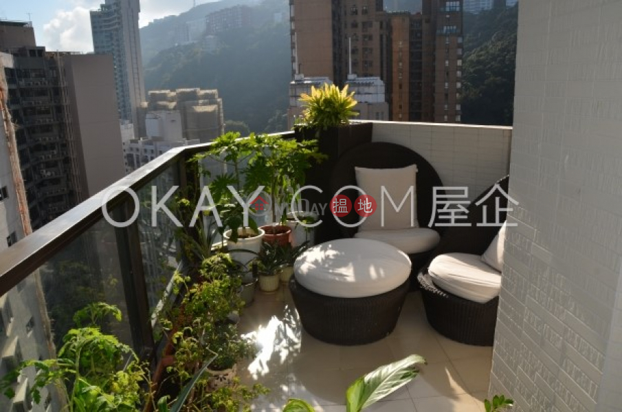 Property Search Hong Kong | OneDay | Residential | Rental Listings, Lovely 4 bed on high floor with harbour views & balcony | Rental
