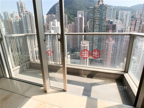 Lovely 3 bedroom on high floor with balcony | Rental | Island Crest Tower 1 縉城峰1座 _0