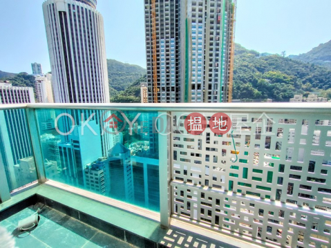 Lovely 1 bedroom on high floor with balcony | For Sale | J Residence 嘉薈軒 _0