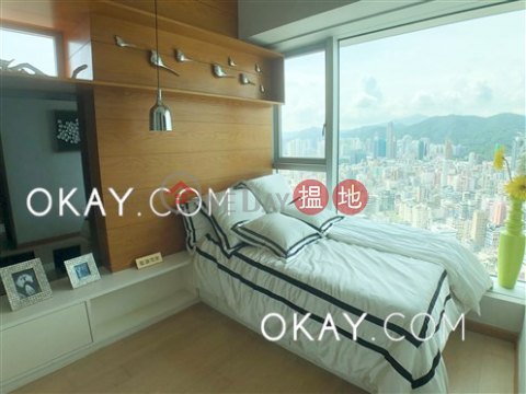 Stylish 3 bedroom on high floor with balcony | Rental | GRAND METRO 都匯 _0