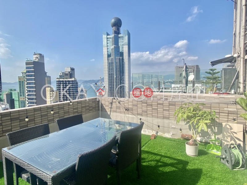 Property Search Hong Kong | OneDay | Residential, Sales Listings | Generous 1 bedroom on high floor with terrace & balcony | For Sale