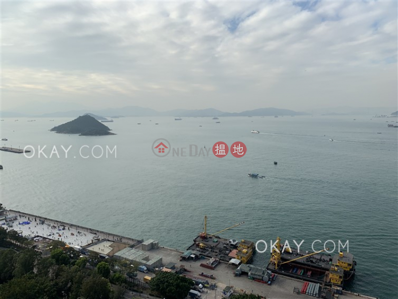 Property Search Hong Kong | OneDay | Residential, Rental Listings | Stylish 1 bed on high floor with sea views & rooftop | Rental