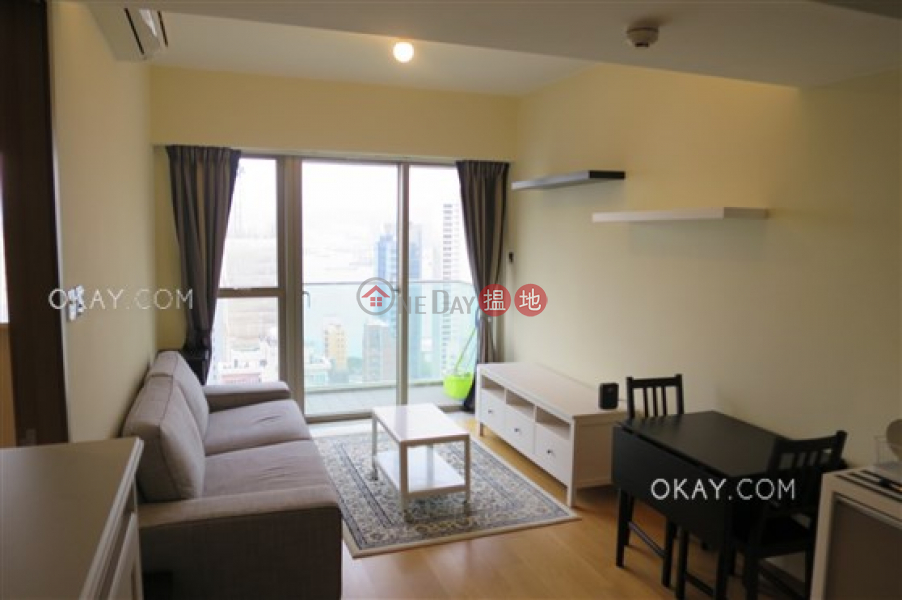 Property Search Hong Kong | OneDay | Residential | Sales Listings | Lovely 1 bedroom on high floor with sea views & balcony | For Sale