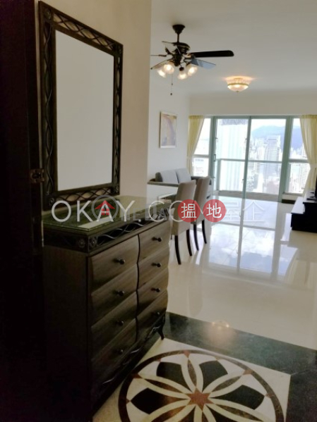 HK$ 52,000/ month | Tower 1 The Victoria Towers, Yau Tsim Mong | Stylish 3 bedroom with sea views & balcony | Rental