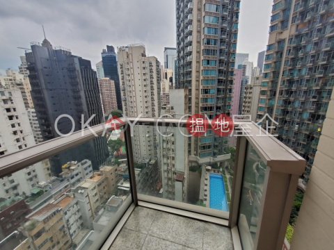 Gorgeous 1 bedroom with balcony | Rental, The Avenue Tower 2 囍匯 2座 | Wan Chai District (OKAY-R289726)_0