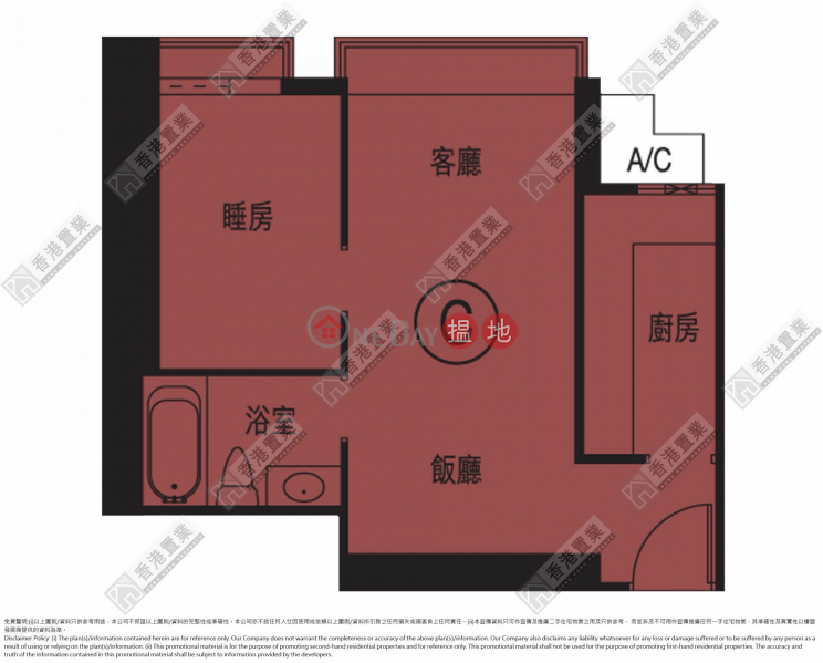 HK$ 1,500萬-凱旋門映月閣(2A座)|油尖旺-凱旋門一房單位