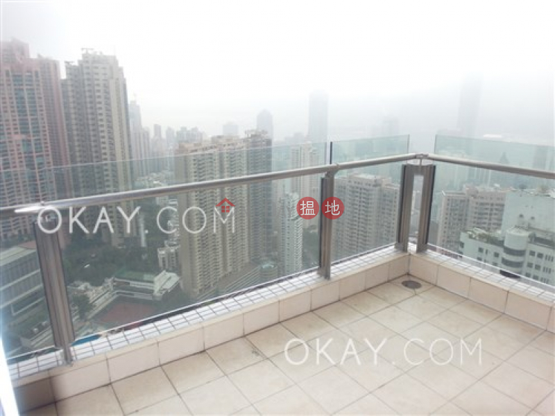 Lovely 3 bedroom on high floor with balcony | Rental, 3A Tregunter Path | Central District | Hong Kong | Rental HK$ 98,000/ month
