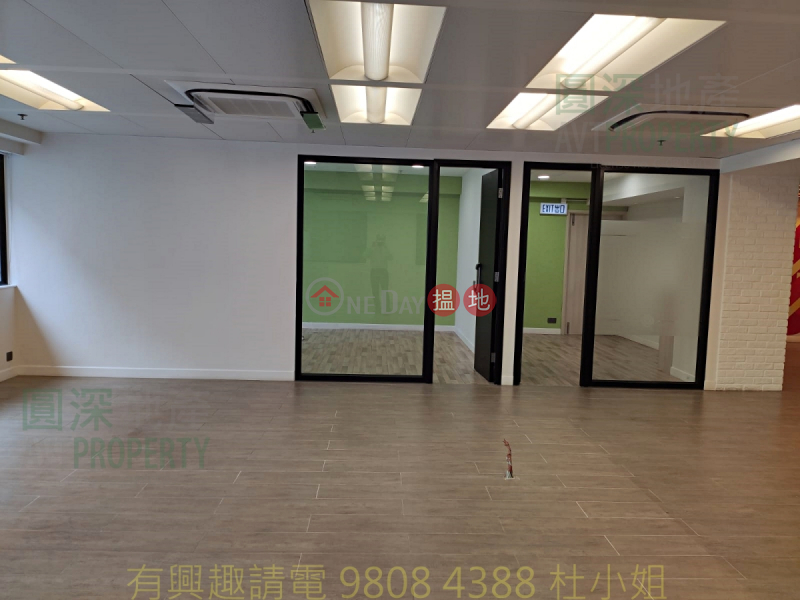 HK$ 49,770/ 月|長江工廠大廈長沙灣近地鐵 寫字樓裝修 高樓底 景觀開揚