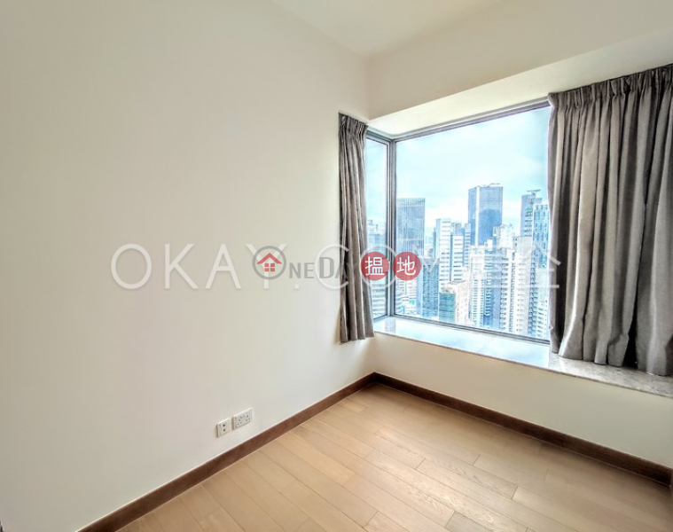 HK$ 50,000/ month | One Wan Chai, Wan Chai District | Unique 3 bedroom on high floor with balcony & parking | Rental